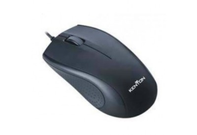 Kenton Optical Rubber Coated Mouse USB 1000 DPI Plug and Play